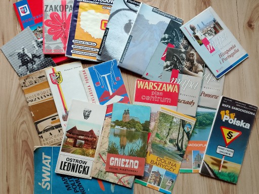 Zdjęcie oferty: Stare mapy plany miast zestaw 20 sztuk