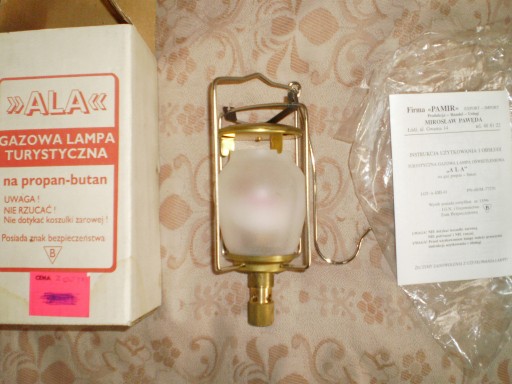 Zdjęcie oferty: Lampka gazowa turystyczna ALA