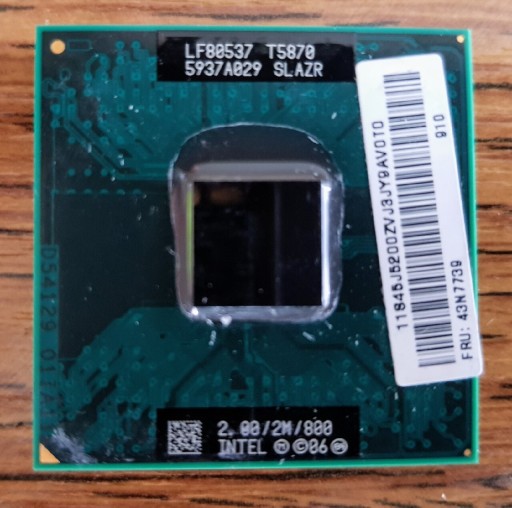 Zdjęcie oferty: Intel Core 2 Duo T5870