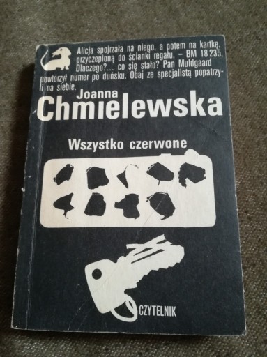 Zdjęcie oferty: Joanna Chmielewska Wszystko czerwone 1990