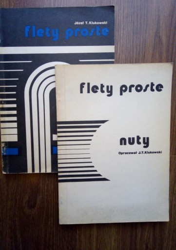 Zdjęcie oferty: Flety proste + nuty. Joózef Klukowski