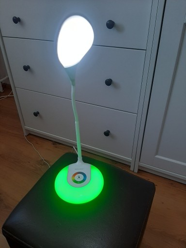 Zdjęcie oferty: Lampka LED dotykowa multikolor na biurko