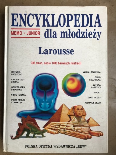 Zdjęcie oferty: Encyklopedia dla młodzieży Larousse