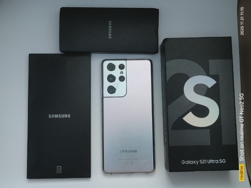Zdjęcie oferty: Samsung Galaxy S21 Ultra 16/512GB + Samsung Galaxy Watch 4 40mm