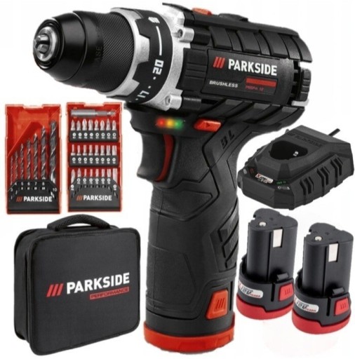 Zdjęcie oferty: WIERTARKA PARKSIDE PERFORMANCE 12V+2szt AKU+ŁAD