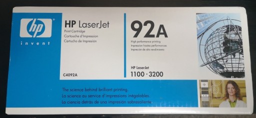 Zdjęcie oferty: HP LaserJet 92A - C4092A - oryginał