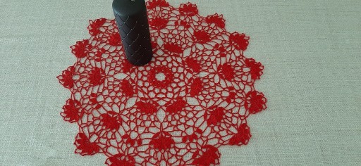 Zdjęcie oferty: serweta serwetka szydełko 52  BOHO handmade duża