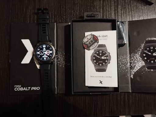 Zdjęcie oferty: Smart Watch MaxCom FW63 Cobalt PRO NOWY!!!
