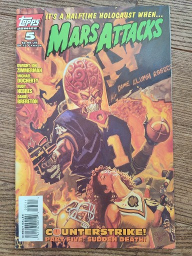 Zdjęcie oferty: Mars Attacks #5 Topps Comics 1996