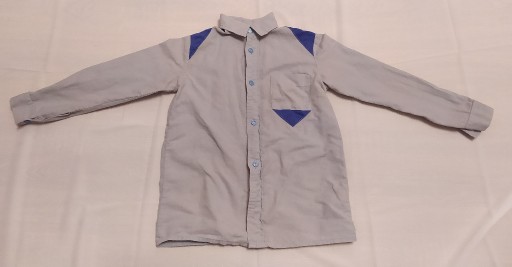 Zdjęcie oferty: Koszula dziecięca – niebieska – wstawki