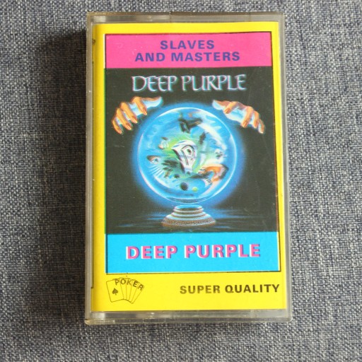 Zdjęcie oferty: Deep Purple - Slaves And Masters  - kaseta