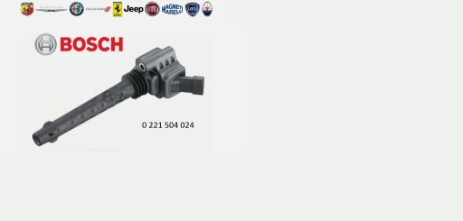 Zdjęcie oferty: Cewka zapłonowa BOSCH 0221504024 - FIAT, ABARTH