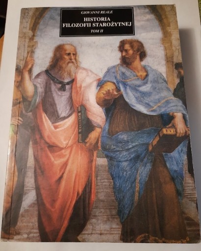 Zdjęcie oferty: Historia filozofii starożytnej T.II Reale Giovanni