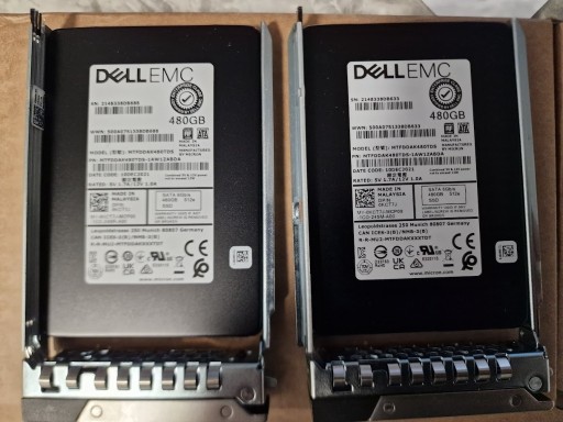 Zdjęcie oferty: DellEMC, Dyski 480GB SSG SATA 6Gb/s, 512e