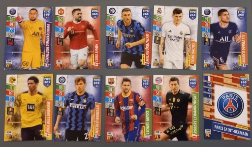 Zdjęcie oferty: Fifa 365 2022 Panini brakujące karty + gratisy