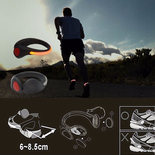 Zdjęcie oferty: Avento Safety clip LED Odblask na buty dla biegacz