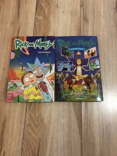 Zdjęcie oferty: Rick and Morty komiks (zestaw 2 szt.)
