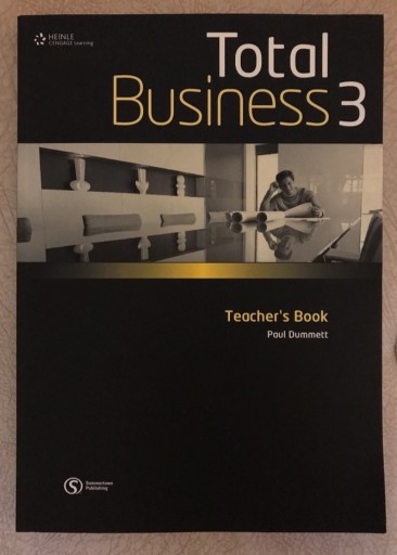 Zdjęcie oferty: Total Business 3 - Teacher’s Book - NOWA