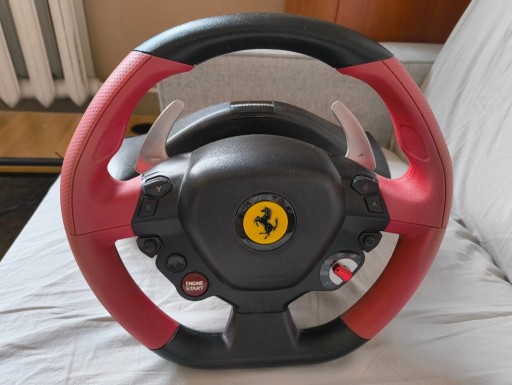 Zdjęcie oferty: KIEROWNICA DO XBOX THRUSTMASTER 458 FERRARI SPIDER +GRATIS