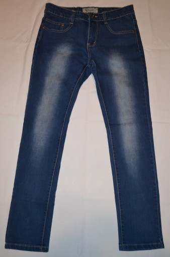 Zdjęcie oferty: Spodnie damskie rurki niebieskie jeans Qizhen L 40