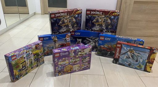 Zdjęcie oferty: 16 ZESTAWÓW KLOCKÓW LEGO O WARTOŚCI 2800zł 