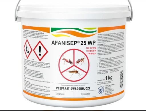 Zdjęcie oferty: AFANISEP 25 WP 1kg środek na muchy mrówki