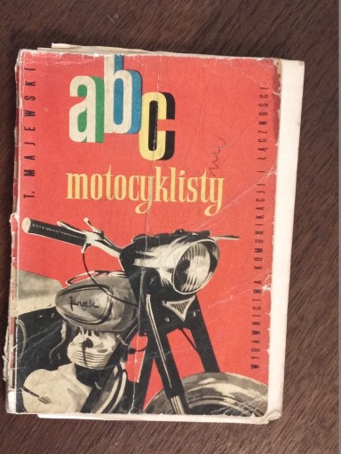 Zdjęcie oferty: Książka "ABC Motocyklisty" 1961r!!!