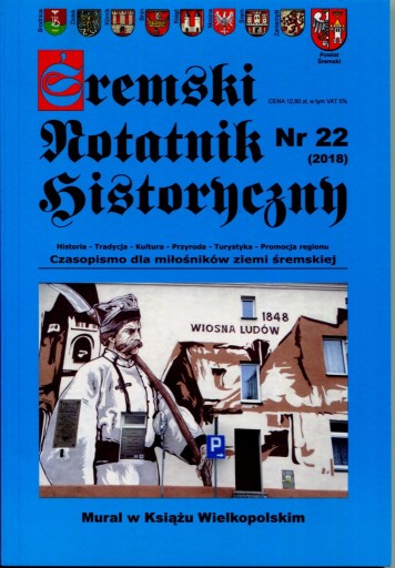 Zdjęcie oferty: Śremski notatnik historyczny, nr 22 (2018)