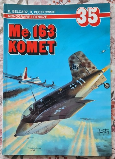 Zdjęcie oferty: Monografie Lotnicze 35 Me 163 Komet