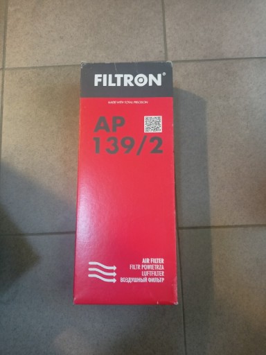Zdjęcie oferty: Filtron filtr powietrza AP139/2