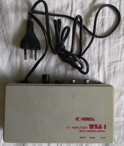 Zdjęcie oferty: Wzmacniacz antenowy Fonica WSA-1 tv-amplifier with power supply