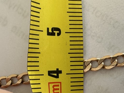 Zdjęcie oferty: Złoty Łańcuszek Krzyżyk Różowe złoto 6g 585 52cm