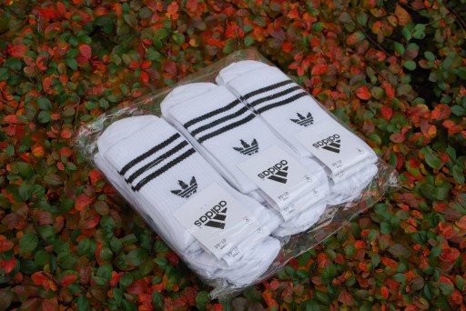 Zdjęcie oferty: Skarpetki Adidas białe 5par