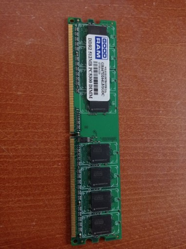 Zdjęcie oferty: RAM DDR2 512MB PC5300 DIMM Goodram