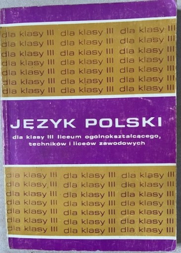 Zdjęcie oferty: Język polski - podręcznik do nauki o języku