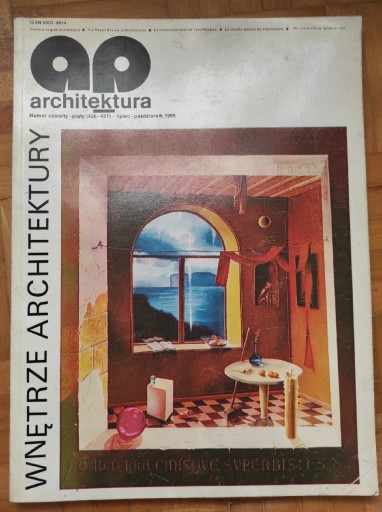 Zdjęcie oferty: Architektura 4-5/1985 dwumiesięcznik