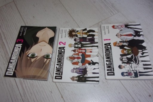 Zdjęcie oferty: danganronpa 1 , 2 i 3 manga  komiks japoński