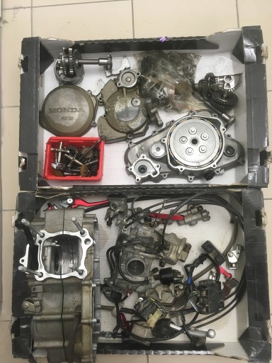 Zdjęcie oferty: Honda CRF 250 cylinder tłok wał korbowy pompa wody