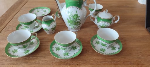 Zdjęcie oferty: Porcelanowy serwis na 6 osób do kawy Mariell Ćmiel