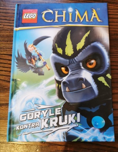 Zdjęcie oferty: Goryle kontra kruki - książka Lego Chima