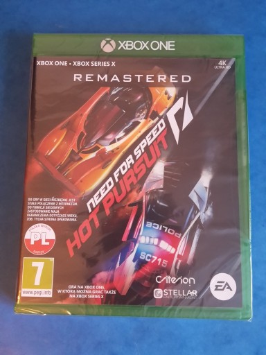 Zdjęcie oferty: Need For Speed Hot Pursuit Xbox One Nowa Folia