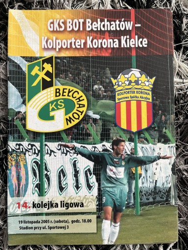 Zdjęcie oferty: Program meczowy GKS Bełchatów - Korona Kielce