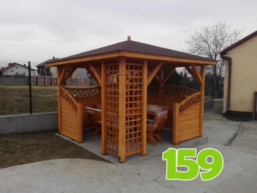 Zdjęcie oferty: Altana drewniana 3x3 m 159, 160, Kraków z montażem