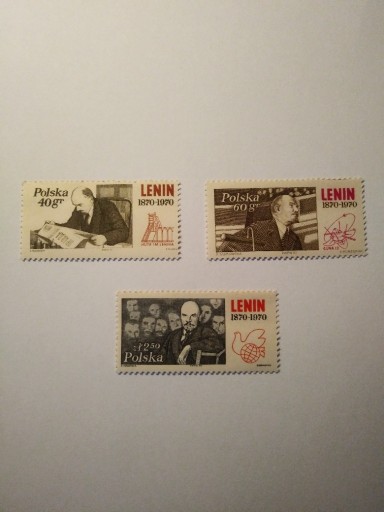 Zdjęcie oferty: Fi 1849-1851 - 100 rocznica urodzin Lenina - 1970