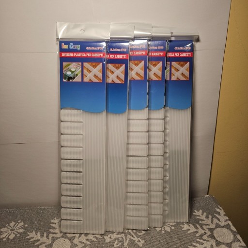 Zdjęcie oferty: 5x Organizer przegródka separator DO szafy 10szt