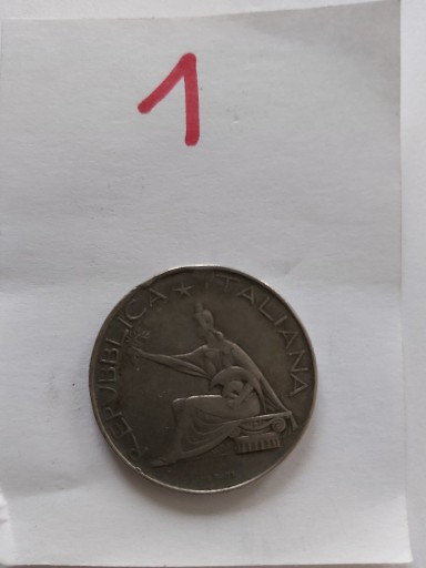 Zdjęcie oferty: Włochy 500 lirów Stulecie Zjednoczenia 1961 srebro