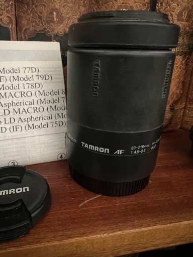 Zdjęcie oferty: Obiektyw Tamron AF 80-210 mm