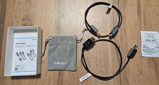 Zdjęcie oferty: Bezprzewodowy transmiter obrazu, wideo, HDMI, Full HD, 50m, MINIX H1