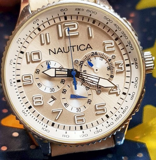 Zdjęcie oferty: NAUTICA zegarek damski Chronograf SUPER STAN!