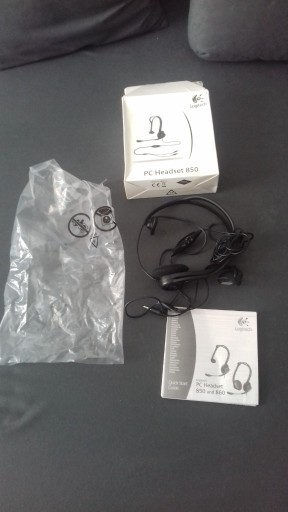 Zdjęcie oferty: Słuchawki Logitech PC Headset 850 (jednouszne)